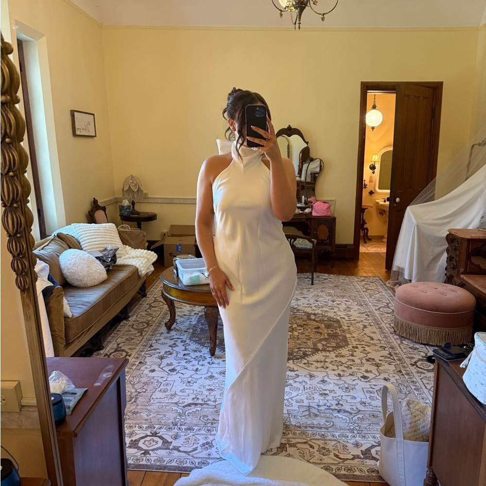 Show Me Your MuMu Lisa Halter Maxi Dress
